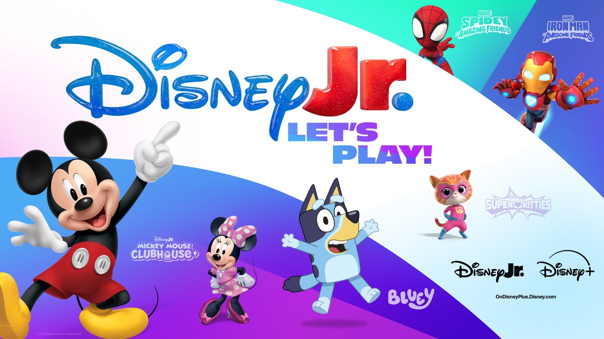 Disney Jr. Logo Usage Reveals Dynamic Visuals for Shows and Merchandise